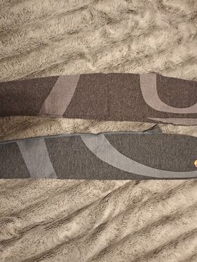 PINK Victoria's Secret Womens Seamless Leggings In Grey/Blue And Grey/Purple
